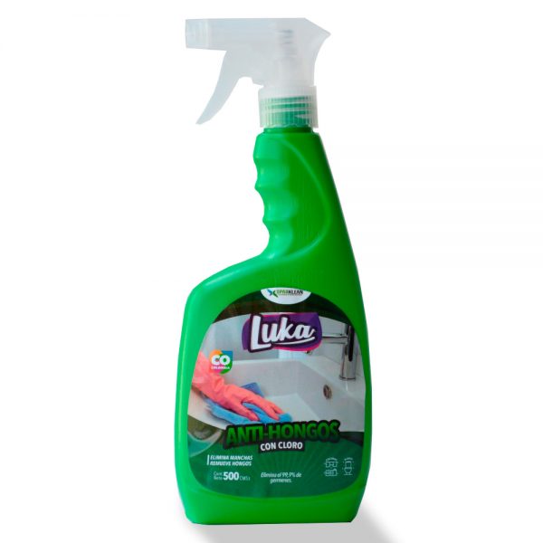 LIMPIADOR ANTIHONGO LUKA PISTOLA X 500 ML