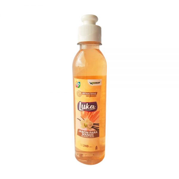 JABÓN DE MANOS ANTIBACTERIAL LUKA AVENA X 240 ML