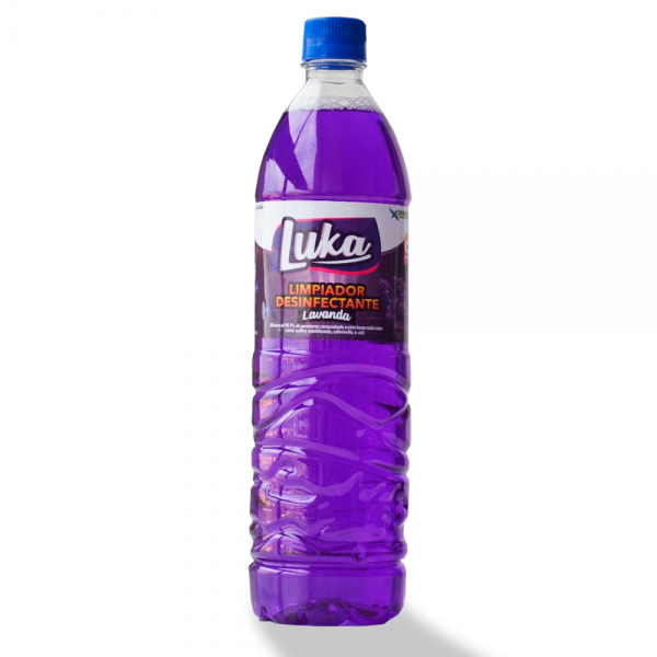 LIMPIADOR DESINFECTANTE LUKA LAVANDA X 1000 ML