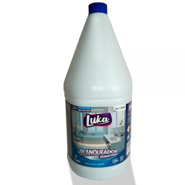 BLANQUEADOR DESINFECTANTE LUKA X 2000