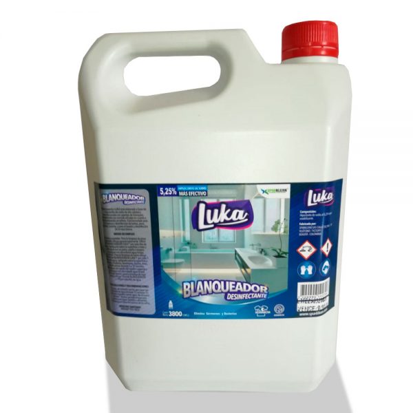 BLANQUEADOR DESINFECTANTE LUKA X 3800