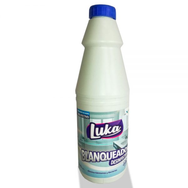 BLANQUEADOR DESINFECTANTE LUKA X 500ml