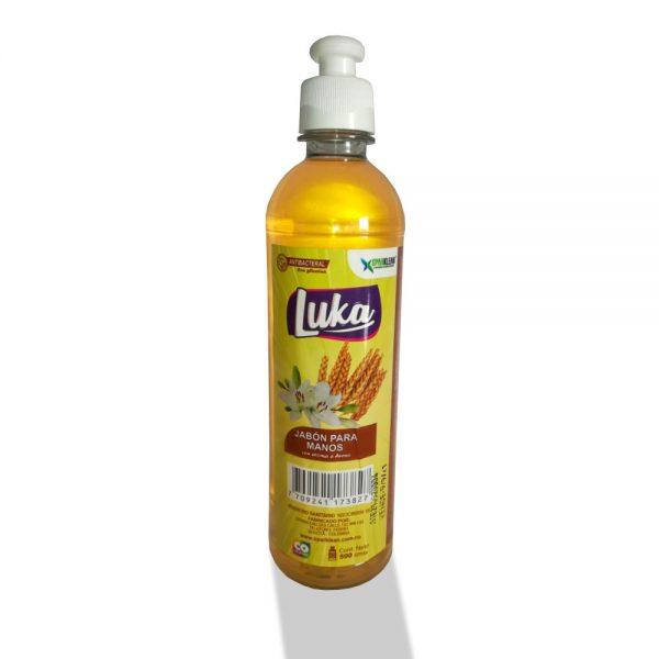 JABÓN DE MANOS ANTIBACTERIAL LUKA AVENA X 500 ML