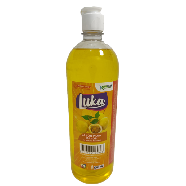 JABON DE MANOS ANTIBACTERIAL LUKA MARACUYA X 1000 ML