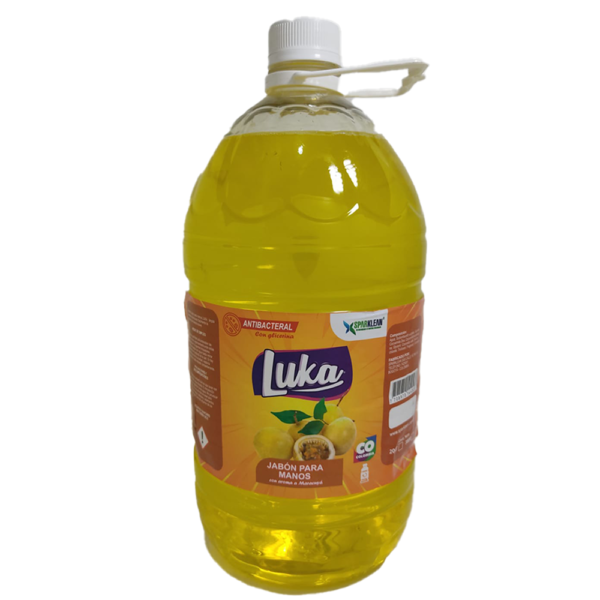 JABON DE MANOS ANTIBACTERIAL LUKA MARACUYA X 38000 ML