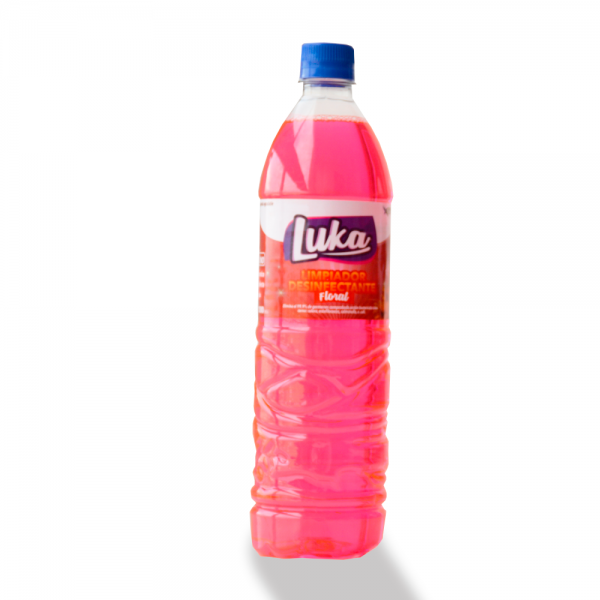 LIMPIADOR DESINFECTANTE LUKA FLORAL X 1000 ML