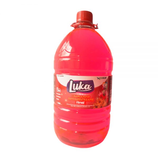 LIMPIADOR DESINFECTANTE LUKA FLORAL X 3800 ML