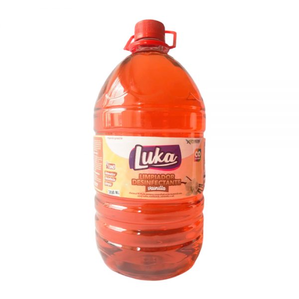 LIMPIADOR DESINFECTANTE LUKA VAINILLA X 3800 ML