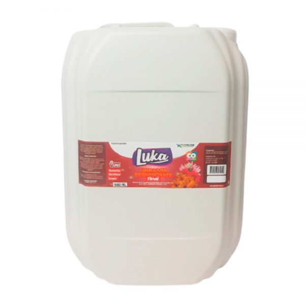 LIMPIADOR DESINFECTANTE LUKA FLORAL X 5 GL