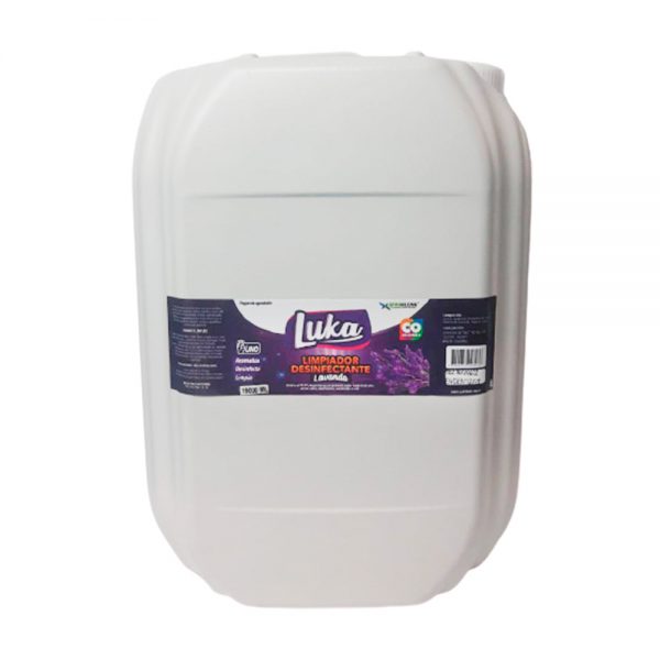 LIMPIADOR DESINFECTANTE LUKA LAVANDA X 5 GL