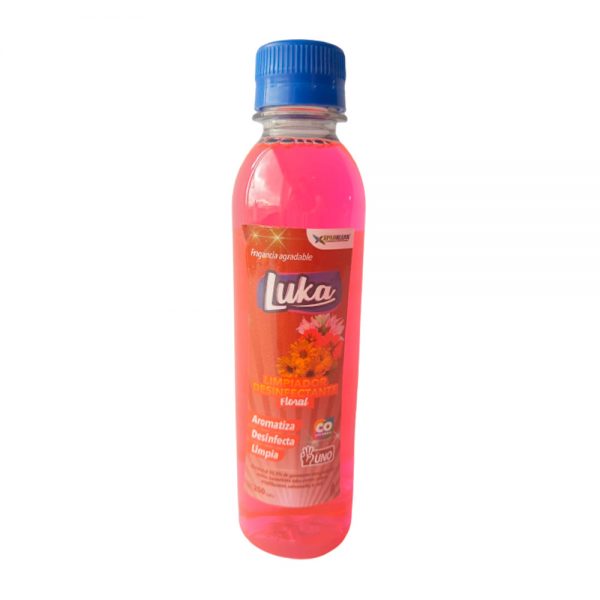 LIMPIADOR DESINFECTANTE LUKA FLORAL X 250 ML