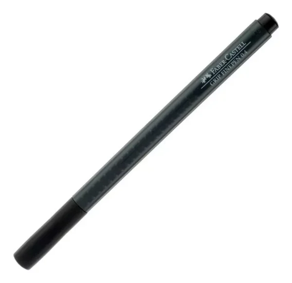 Micropunta faber grip finepen negro