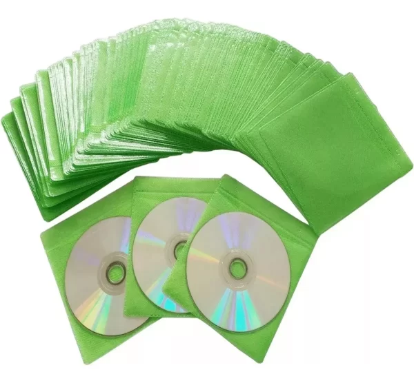 Bolsillo felpa para  CD paq X 100