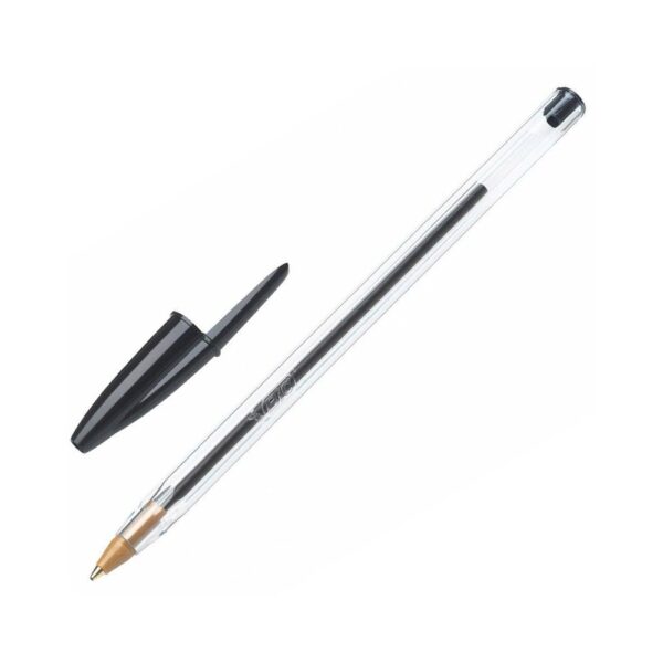 Boligrafo BIC cristal negro x UND