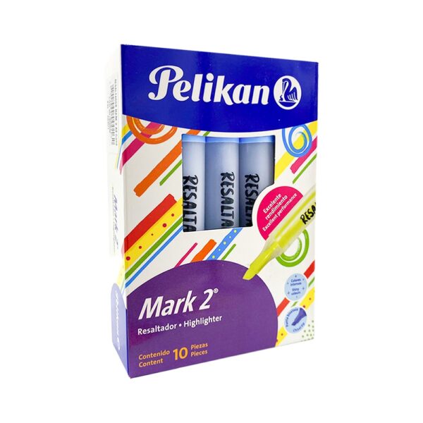 Resaltador Pelikan Mark 2 azul