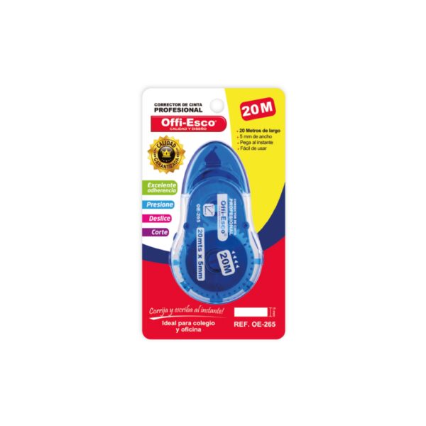 Corrector cinta x 20 metros