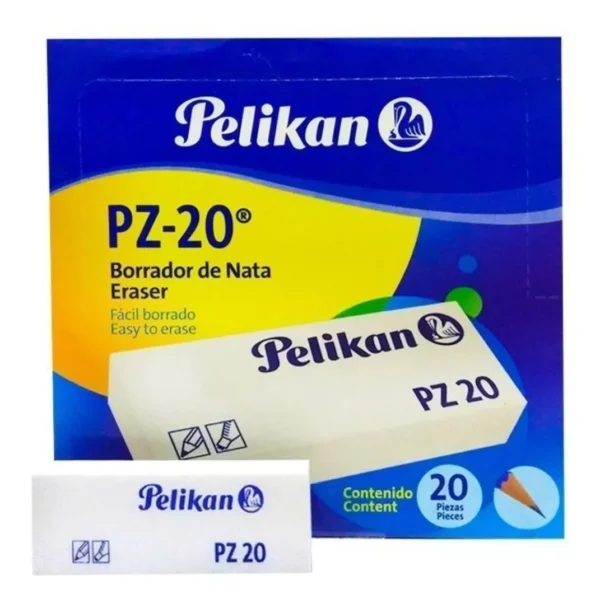 Borrador Nata. Pelikan Pz-20